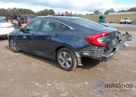 2020 Honda Civic Lx из США, поврежденный, VIN 2HGFC2F65LH599682